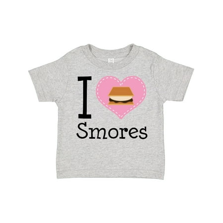 

Inktastic I Love Smores Gift Toddler Toddler Girl T-Shirt
