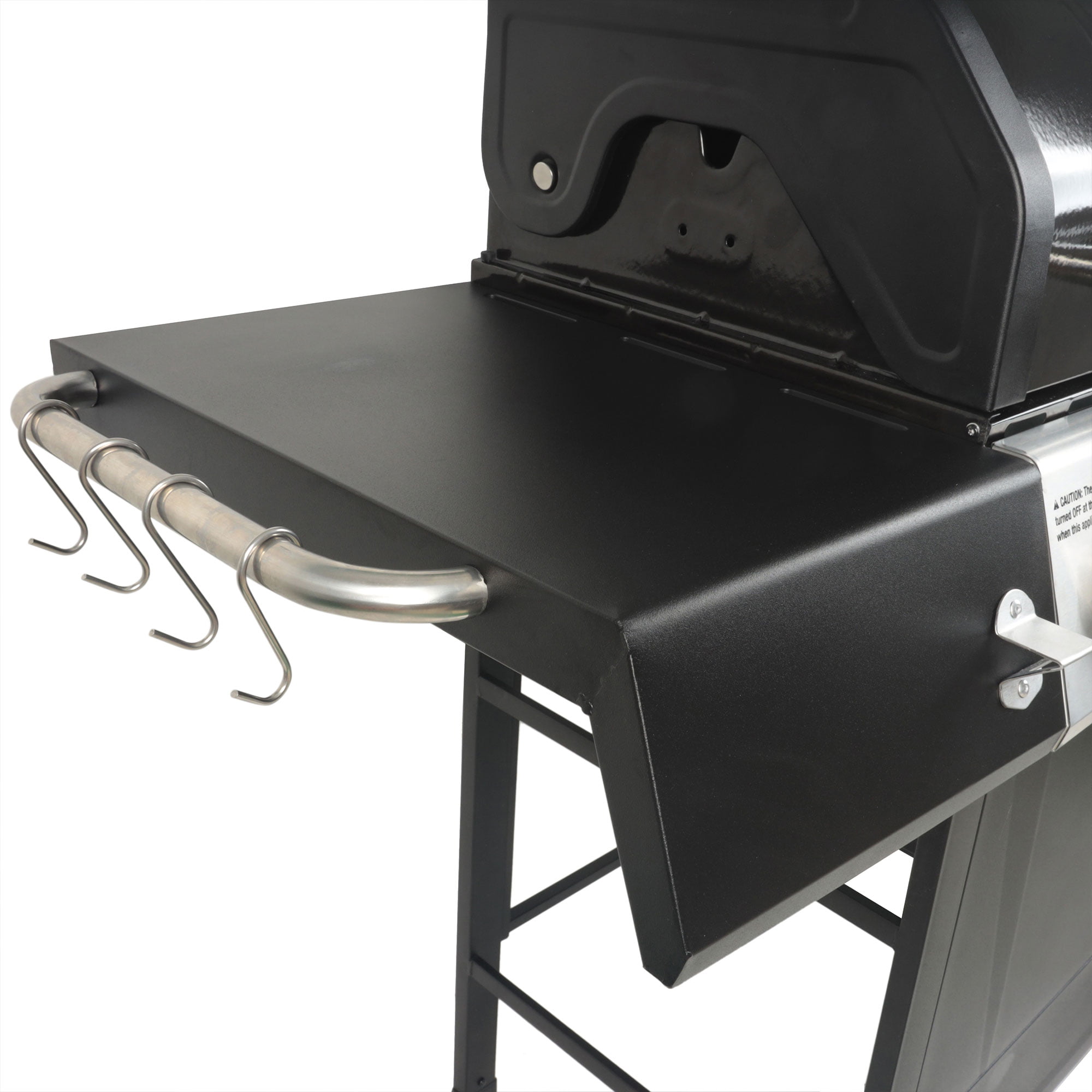 Grill Boss Gbc1932m Outdoor Bbq 3 Burner Propane Gas Grill For Barbecue  Cooking With Top Cover Lid, Wheels, And Side Storage Shelves, Black : Target