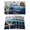 Dark Blue, variant on Dark Blue Coastal Placemats Set of 4, Summer Starfish Beach Wood Grain Placemats for Dining Table, Place Mats for Kitchen Tabletop, Waterproof Wipeable Dining Table Mats Set