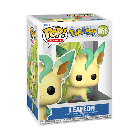 Funko - POP Games: Pokemon- Leafeon
