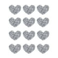 thumbnail image 4 of Clothing Patch 12pcs Heart Rhinestone Patches Appliques Clothing Repair Decoration Patches, 4 of 8
