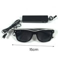 thumbnail image 6 of Lohuatrd Party Sunglasses Light Up LED Unisex Wire Neon Glow in The Dark Lightweight Photo Prop Hip Hop Kids Adults KTV Glasses Bar Supplies, 6 of 8
