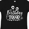 thumbnail image 4 of Inktastic Birthday Squad Cute Balloons and Hearts Boys or Girls Toddler T-Shirt, 4 of 5