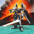 thumbnail image 4 of Gundam Model Big Class HG Assembly Intelligent Toy Mech Handheld Assembly Toy Height of About 15 centimeters（HG Black Assault）, 4 of 5