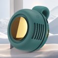 thumbnail image 2 of Ventiladores Refrigeración Portátil Cintura Y Cuello Ventilador Clips Pequeños para Exteriores/viajes () Verde, 2 of 9