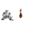thumbnail image 1 of Escultura De Búho Moderna, Adorno De Mesa Para Sala De Estar, Oficina, Dormitorio, Armario, Estantería, Mesita De Noche, Decoración De Fiesta., 1 of 8