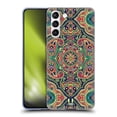 thumbnail image 1 of Head Case Designs Intricate Paisley Green Soft Gel Case Compatible with Samsung Galaxy S21 5G, 1 of 7