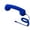 Blue, variant on Classic Retro Phone Handset, Vintage Type-C Receiver for iPhone & Android | Green Wired Headset with Exceptional Sound for Office, Home & Daily Calls