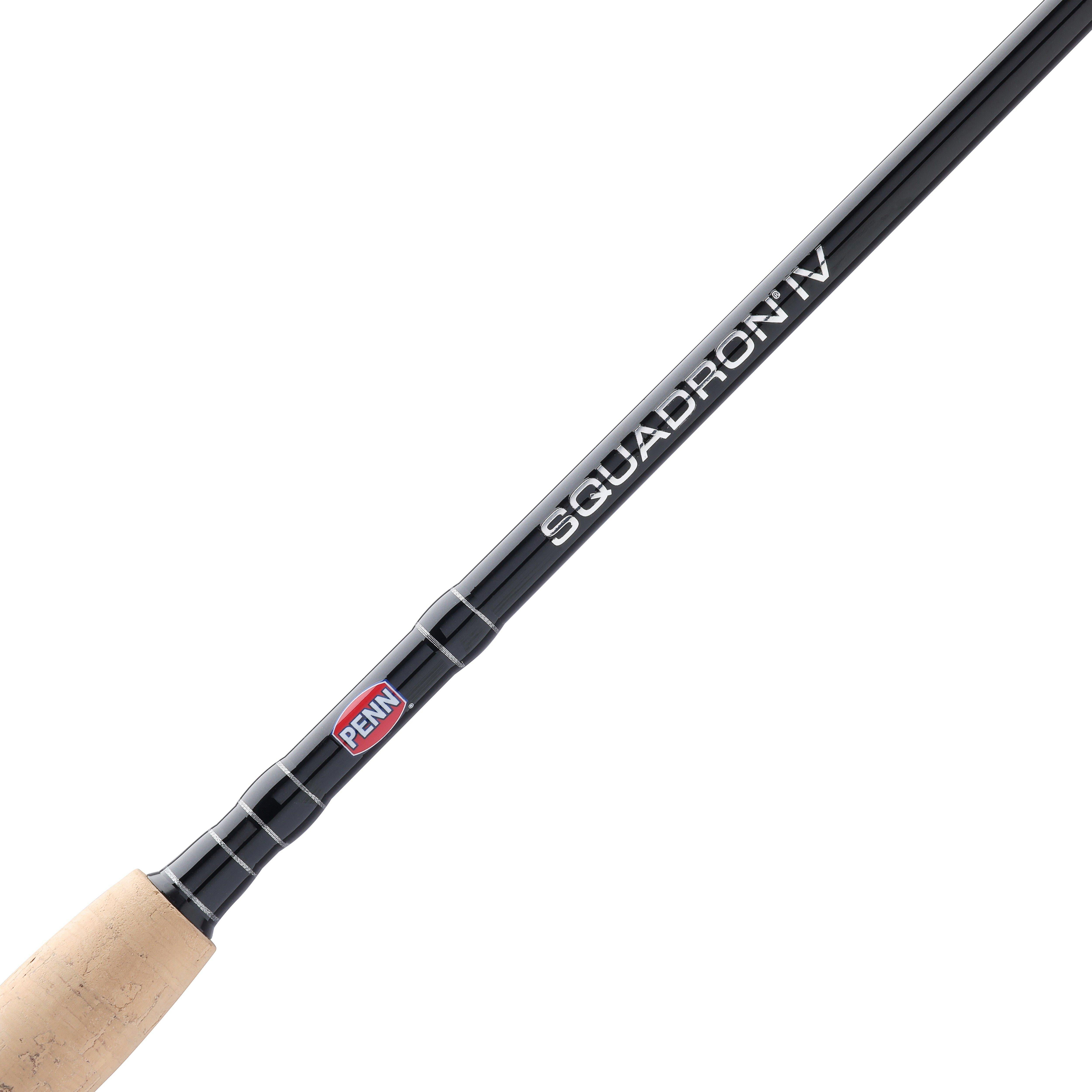 PENN Squadron IV Inshore Spin Fishing Rod, 7'6" Medium Light