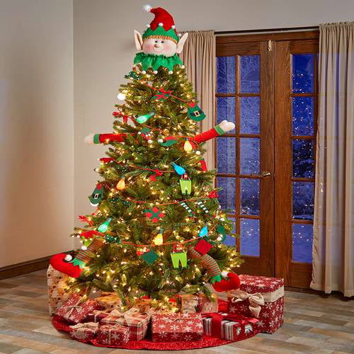 Tokogingseng 5 pc Christmas Elf Tree Decorating Kit - Walmart.com ...