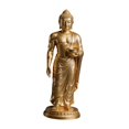 thumbnail image 2 of Estatua Buda , Adorno Portátil, Coleccionable, Escultura Budista Versátil, Figura Buda para la Decoración del Comedor y la Oficina Estilo B, 2 of 8