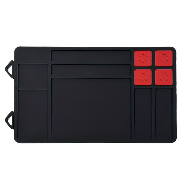 Tapis d'Établi en Acier Flexible Robuste pour une Organisation d'Outils de Précision et Sécurisée - Espace de Travail