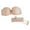 Beige, variant on Hfnxid Women Bras Under $ 5.00,Ladies Strapless Gathering Invisible Bra Glossy Back Buckle Breast Seamless Bra Underwear