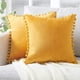 thumbnail image 2 of Top Finel Fundas de Almohada Decorativas 45*45 cm Juego de 2 Fundas de Almohada de sofá de Terciopelo Suave con Granja Boho, 2 of 5