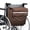 Coffee, variant on UNIWELL 18" x 16" x 8" Waterproof Nylon Wheelchair Storage Bag with Safety Reflective Strip Extra Large Black
