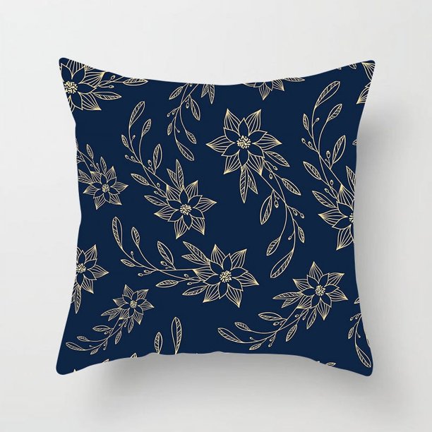 Funda de cojín navideña, funda decorativa para cojín de sofá, funda para asiento, decoración del hogar, funda de almohada, decoración navideña KJ039