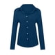 thumbnail image 5 of Camiseta de Manga Larga de la Mujer, Camiseta de Poliéster Suave para Primavera Verano, 5 of 6