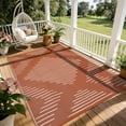 thumbnail image 4 of Outdoor Rug Waterproof Reversible Plastic Straw Outdoor Rug Fold Portable Camping Picnic Carpet Mat Indoor Outdoor Rug for Backyard RV Mat Open Living Room Outside, 4 of 13