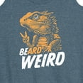 thumbnail image 3 of Instant Message - Be Weird Bearded Dragon - Women's Racerback Tank Top, 3 of 6
