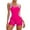 Hot Pink, variant on Womens Swimsuits Tankini Summer Block Thin and Sexy and Elegant Sun Women's Swimwear Hot Pink
