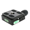thumbnail image 1 of Quick Release Plate 50mm Mount Clamp Fits Standard Tripod Ball Head Camera Tripod Quick Release Adapter Clamp, 1 of 8