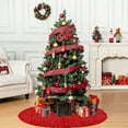 thumbnail image 4 of Christmas Tree Skirt Plushs Tree Skirt Christmas Indoor And Outdoor Decoration Suitable For Christmas Holiday Christmas Tree Decoration, 4 of 6