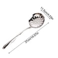 thumbnail image 3 of JHEHF Stainless Steel Slotted Spatulas Kitchen Metal Spatula for Cooking, Frying & Grilling Durable Kitchen Utensil Cookware for Everyday Use, Silver, 3 of 9