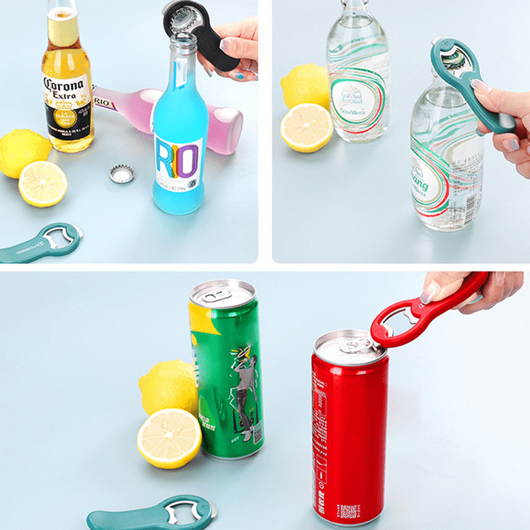 Magnetic Stainless Steel Bottle And Can Opener With Magnetic Cap Catch