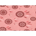 thumbnail image 1 of Ahgly Company Machine Washable Indoor Rectangle Transitional Pastel Pink Area Rugs, 4' x 6', 1 of 7