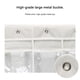 thumbnail image 3 of Transparente Pvc Bolsa Colgante Puerta Trasera Artículos Diversos Tarro De Mermelada Almacenamiento De Aperitivos Bolsa Colgante Herramientas De Maquillaje Zapatos Organizador 15 Bolsillos Eigraketly HA019424-00, 3 of 7
