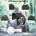 thumbnail image 5 of Uorisanigo ATV Tank Bag Quad ATV 4-Wheeler Saddlebags Universal Wolf American Flag Fender Bag Wear-Resistant Front Accessories Storage Pack Luggage Fit for Motorcycles, 5 of 7