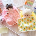 thumbnail image 2 of Accessoires de Poupée en Coton Lit de Poupée Couette Oreiller, 2 of 7