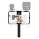 thumbnail image 2 of Jaula de agarre estabilizadora de teléfono portátil con plataforma de vídeo para teléfono inteligente con, 2 of 8