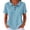 Blue -CL56, variant on Nestiefly Women's Waffle-Knit Polo Shirts Golf Collared Dressy Short Sleeve T-Shirt Summer Casual Tennis Work Athletic Tops Gray 3XL