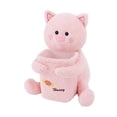 thumbnail image 4 of Creative Tissue Box Trash Can Universal Trash Bag Cute Plush Toy Garbage Can Car piggy, 4 of 9