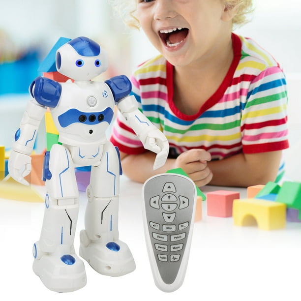 Jouet Robot, Jouet Robot RC, Électrique pour Enfant 8 Ans + Bleu 