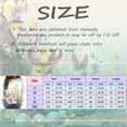 thumbnail image 3 of TAIAOJING Womens Comfortable Easter Print O Neck Sweatshirt Round Neck Fit Pullover Tops Long Sleeve Workout Shirts Loose Blouse, 3 of 7