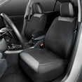 thumbnail image 2 of Motor Trend Ultra Sport Car Seat Covers for Front Seats - Polyester Cloth Front Seat Covers for Car Truck Van SUV, 2 of 7