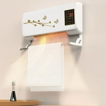 Vggrvlo Space Heater 1500W/750W Safe and Quiet Heater Fan Fast Heating 11.5ft/s Portable Electric Heaters for Bedroom