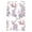 Purple, variant on E by Design Palm Beach China Old Floral Print Hand Towel
