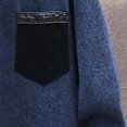 thumbnail image 6 of GaThRRgYP Summer Tops for Women,Womens Plus Size Tops under $5,Long Gradient Color Block Plus Fleece Sweater Coat Hooded Cardigan Sweater, 6 of 6