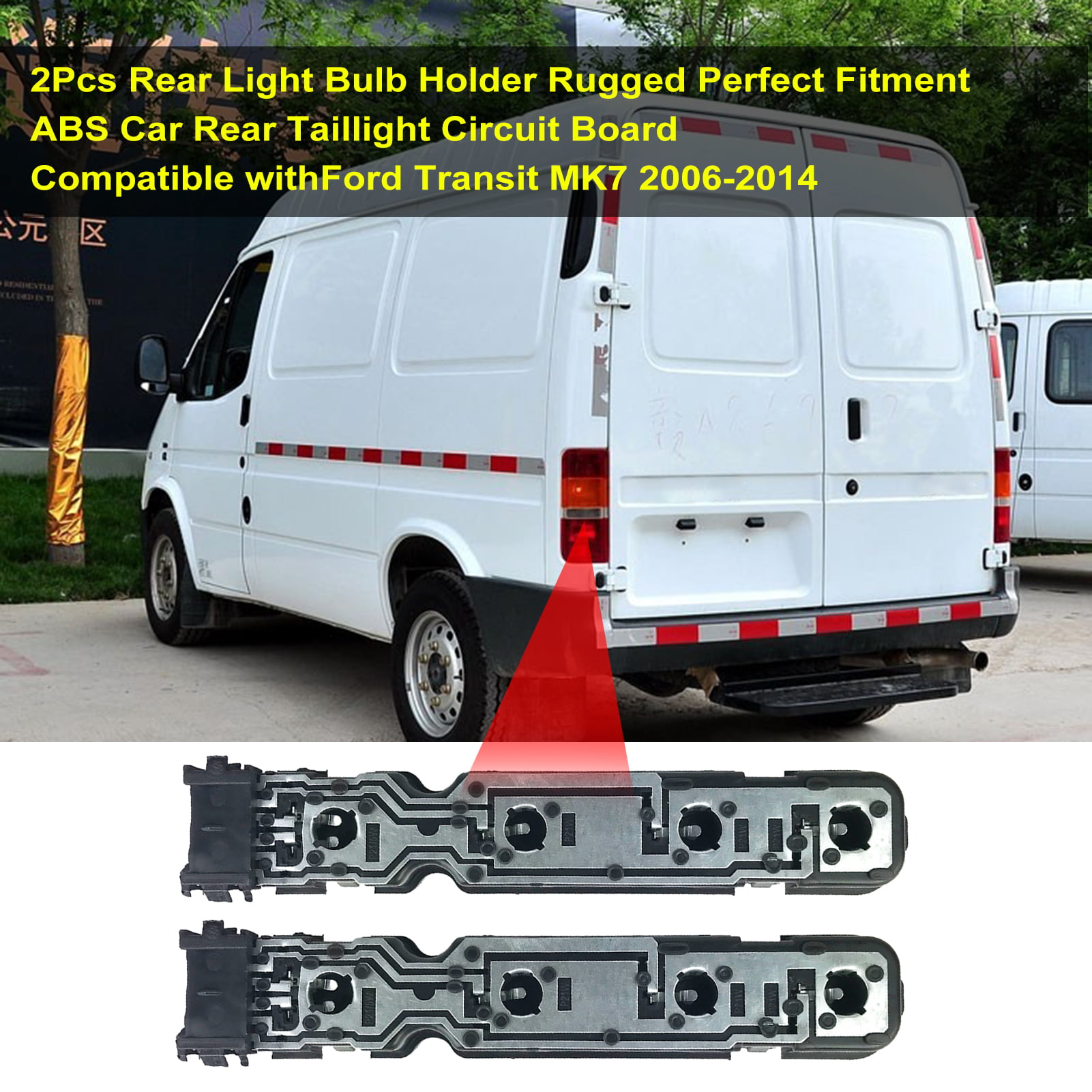 FORD TRANSIT MK7 2006-2014 N/S FROZEN WHITE LIGHT CARRIER 