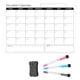 thumbnail image 2 of Calendario borrable en seco, calendario magnético para nevera, calendario de cocina, planificador mensual semanal reutilizable con borradores, calendario reutilizable., 2 of 6