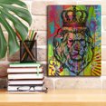 thumbnail image 6 of Epic Graffiti 'Its good to be the king' by Dean Russo, Canvas Wall Art, 12"x16", 6 of 8