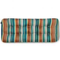 Classic Accessories Water-Resistant Indoor/Outdoor Bench Cushion Santa Fe Stripe 42"W x 18"D x 5"T