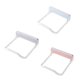 thumbnail image 3 of 2 estantes de almacenamiento prácticos de plástico plegables para lavabo, soporte de pared para el hogar, la cocina y el baño., 3 of 5