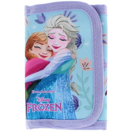 Textiel Trade Girl's Disney's Frozen Sisters Forever Hook & Loop Tri Fold Wallet