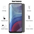 thumbnail image 7 of UZWZW 4 Pack Privacy Screen Protector Tempered Glass for Motorola Moto G Power (2021), 7 of 7