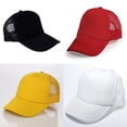 thumbnail image 4 of UDIYO Fashion Unisex Trucker Cap Baseball Golf Mesh Adjustable Hats, 4 of 6