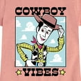 thumbnail image 3 of Toy Story 4 - Cowboy Vibes - Toddler & Youth Girls Short Sleeve Graphic T-Shirt, 3 of 5
